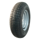 Luchtband + wiel 145-10 KT-747 6PR + 3.50Bx10H2 ET23,5 60/100/4 76 N staal zilvergrijs