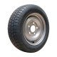 Luchtband + wiel 155/70 R12C Kargomax ST-6000 M+S + 4½Jx12H2 ET30 67/112/5 104/101 N staal zilvergrijs
