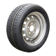 Luchtband + wiel 165/70 R13 ST290 M+S + 4½Jx13H2 ET30 67/112/5 79 N staal zilvergrijs