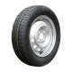 Luchtband + wiel 155/70 R13 ST290 M+S TL + 4Jx13H2 ET30 57/100/4 75 N staal zilvergrijs