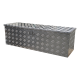 Gereedschapskist aluminium lxbxh 1485x380x380mm kofferslot