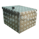 Disselbox aluminium lxbxh 400x380x295mm