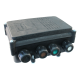 Kabelverbindingsdoos 8-polig , AMP 6,3mm vlaksteker