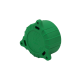 Montage adapter kunststof groen t.b.v . Menbers stekkers 13p 882.000.411.111 en 882.000.411.412