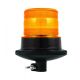 Flits/zwaailamp led oranje 9/30 V ø148 x 175mm DIN-aansluiting IP67 8x 2watt LEDs CE, ECE-R10 / R65