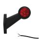 Contourlamp 133 x 118 x 45mm 76mm rood/wit Rood/wit rechts kabel 200mm 12/24 V CE, ECE-R10 / R7