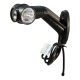 Contourlamp Superpoint III LED links rood / wit / oranje DC kabel 860mm