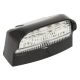 Kentekenlamp LED 12/24 V 70 x 42 x 40mm 200mm IP67 CE, ECE-R10 / R4 wit