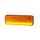 LED zijmarkeringslamp neon oranje open draadeind 12-24V