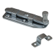 Plaatschuif vlak 60 x 25mm verzinkt