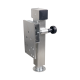 Steunpoot wegklapbaar SF60-DSA- SW19 universeel met verlengde montage ⧄60mm 1300kg verzinkt 240mm 430mm Saris versie