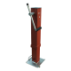 Zwaarlast steunpoot ⧄110mm 4500kg binnenbuis en voetplaat verzinkt