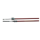 Remkabel 740mm 530mm rood