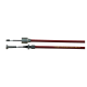 Remkabel snelmontage profi longlife 1626mm 1430mm rood