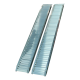 Set oprijplaten recht aluminium 2500 x 300 opleglip ( L standaard )
