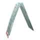 Oprijplaat opklapbaar aluminium 2250 x 280