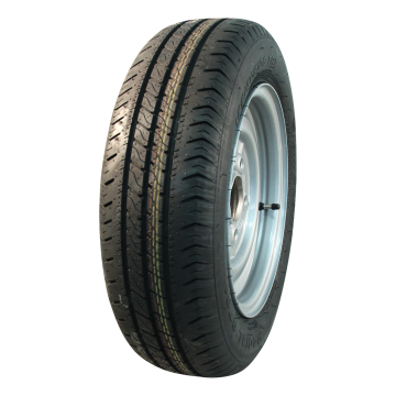 Luchtband + wiel 145/70 R13 R701 M+S + 4½Jx13H2 ET30 57/100/4 74 N staal zilvergrijs