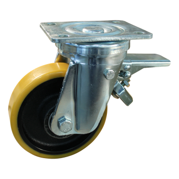 Zwenkwiel geremd 160mm serie 28 ᠆ 18
