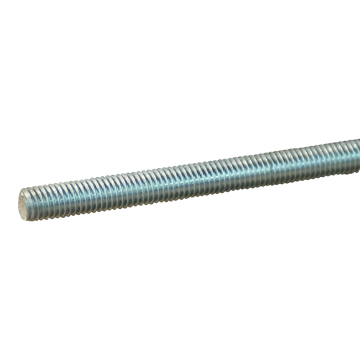 Draadeind M10x2000 galvanisch verzinkt