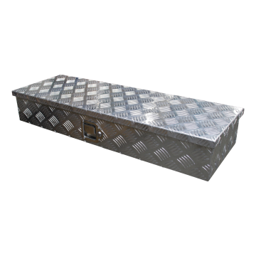 Gereedschapskist aluminium lxbxh 950x320x150mm kofferslot