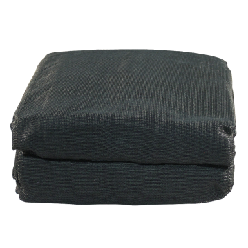 Gaaskleed, premium kwaliteit 3200x1600mm PVC, 350 gr/m2 gitzwart RAL 9005