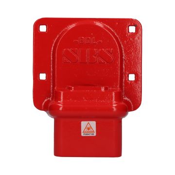 BDL deurslot rood, inclusief hangslot PL7000 SCM + voldoet aan eisen voor TAPA TSR certificering