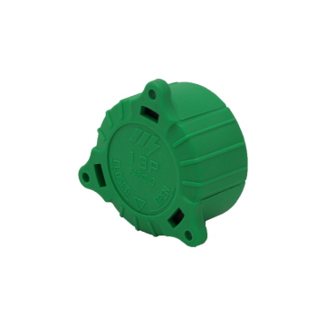 Montage adapter kunststof groen t.b.v . Menbers stekkers 13p 882.000.411.111 en 882.000.411.412