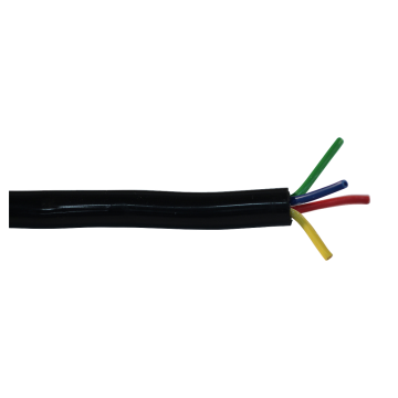 Verlichtingskabel 4 x 1.0mm² 50 meter per rol