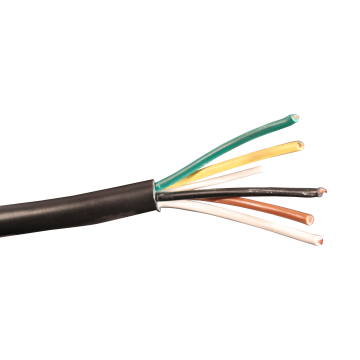 Verlichtingskabel 5x1,5mm² 50 meter per rol