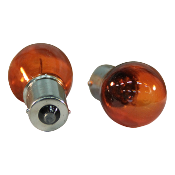Stop- / knipperlamp BA15S 12V 21W 15x47 oranje