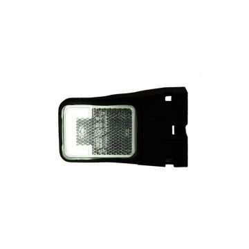 LED markeringslicht wit | 12-24V | 50cm. kabel
