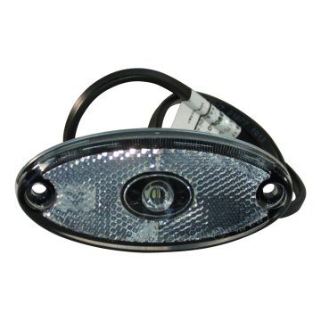 Aspöck Flatpoint II led wit DC Kabel 500mm