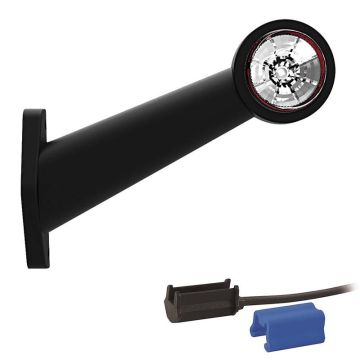 Contourlamp 194 x 135 x 45mm 76mm rood/wit Rood/wit links DC kabel 200mm, 0,75mm² 12/24 V CE, ECE-R10 / R7