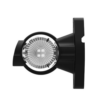 LED breedtelamp 96 x 97 x 52 rood/wit/oranje links kabel 200mm 12/24 V