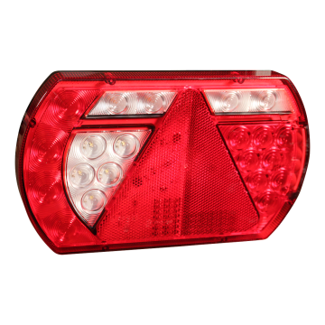 LED achterlicht met smart resistor L26060 12 V links 8 PIN's bajonet