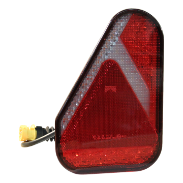 Achterlicht LED Earpoint LED 12-24V links 0.8m kabel 7 x 1mm² 8p bajonet geel