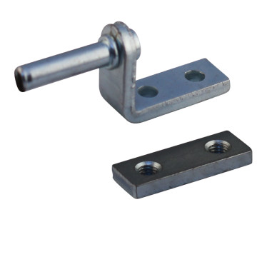 Scharnierpen scharnierpen + tegenplaat tegenplaat verzinkt h.o.h. 30mm
