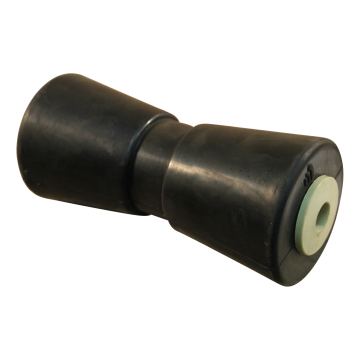Kielrol rubber zwart Ø85mm 194mm Ø17,5