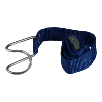 Spanband voor rolcontainer blauw 25mm 1060mm polyester
