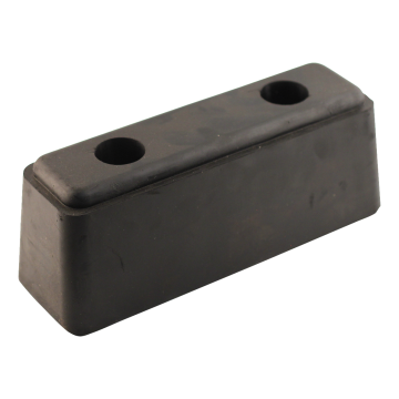 Stootbuffer rubber 250mm x 80mm x 80mm