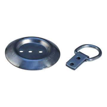 Lashing ring round zinc plated Ø96mm