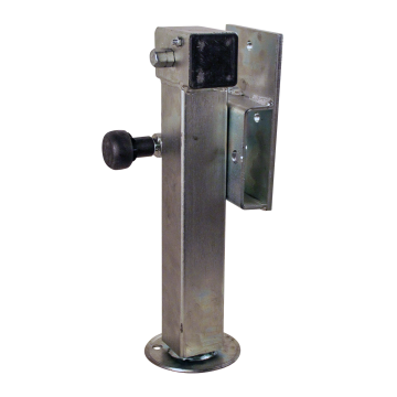 Steunpoot wegklapbaar SF60-DSA- SW19 universeel met verlengde montage ⧄60mm 1300kg verzinkt 240mm 415mm