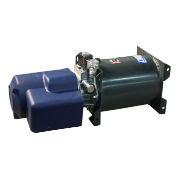 Hydr. compactaggregaat DC12V-1,6KW 8.9L stalen tank , bediening niet inbegrepen
